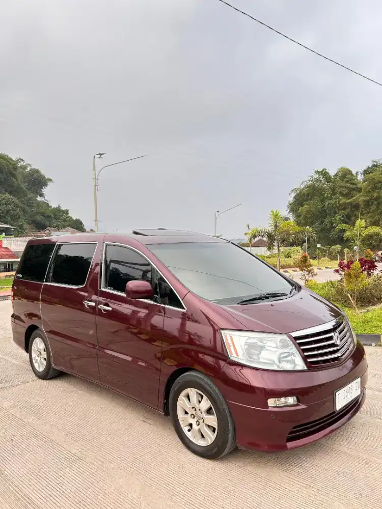 SUPER LANGKA Alphard V Premium Sound 2004 TERMEWAH Melimpah Jarang Ada