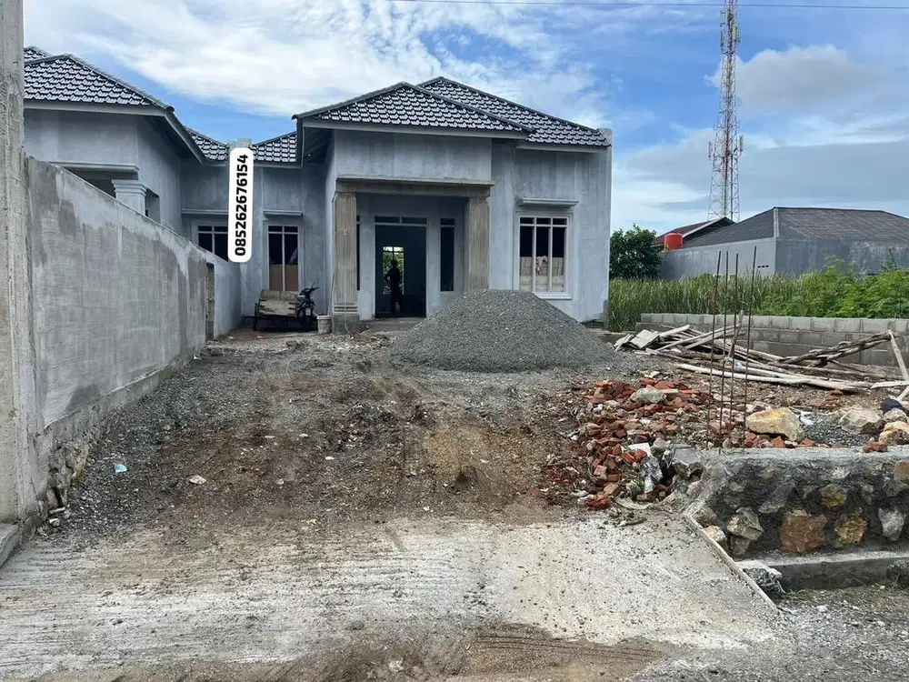 Rmh minimalis type 75/296.pinggir jln aspal gp cot lamkuweuh meuraxa