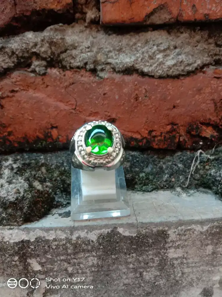 Kecubung & prasiolite Kinyang ijo