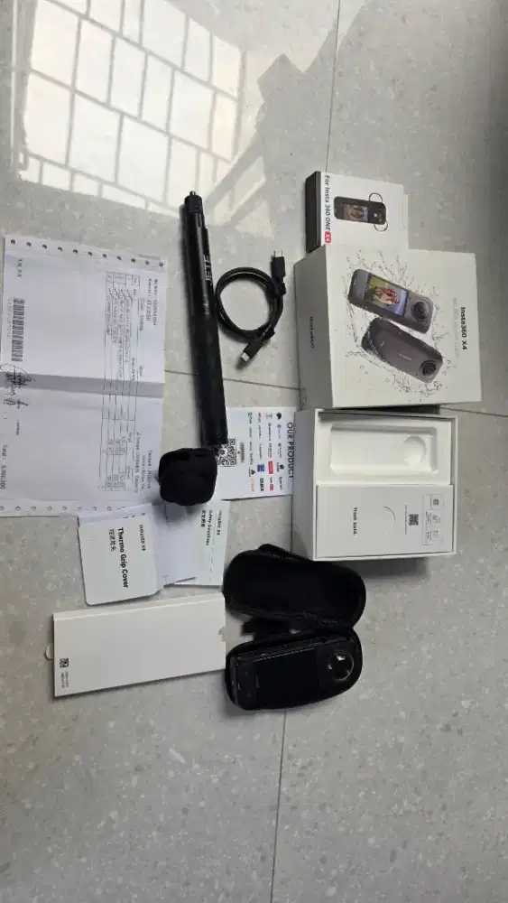 Insta 360 X4 mulus jarang pakai lengkap insta360