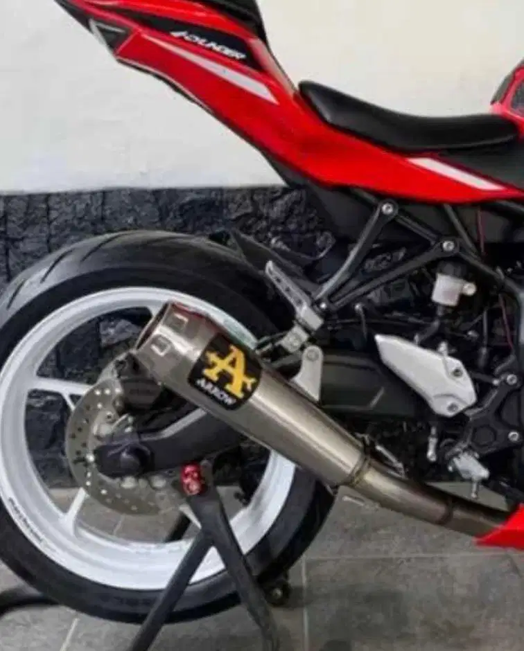 Knalpot arrow zx25r second