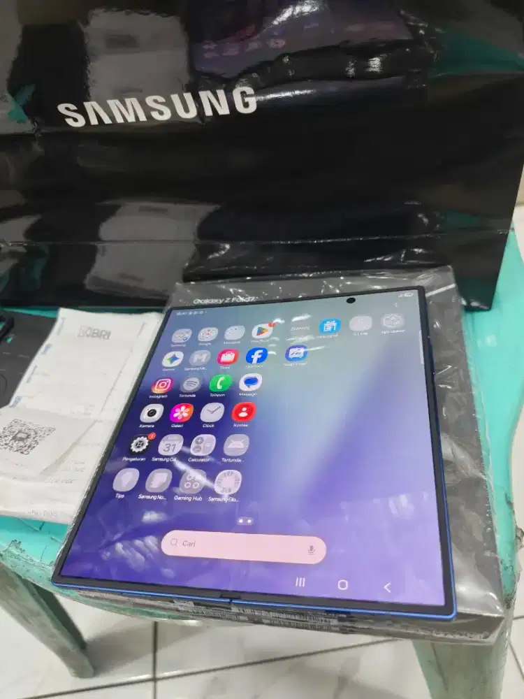 Samsung Z fold 7 12/256 5G like new plastikan nempel bs tker tambh
