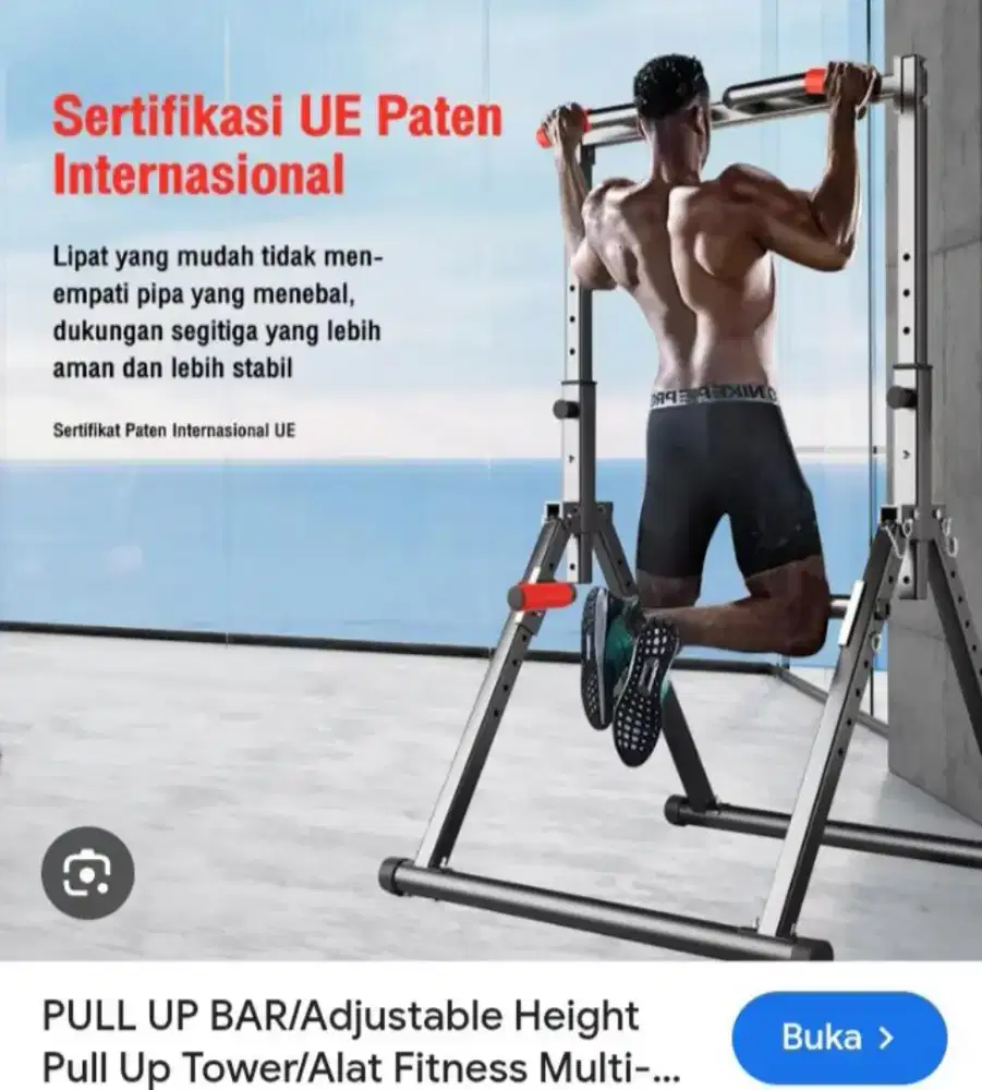 Jual alat pull up bar pull up tower