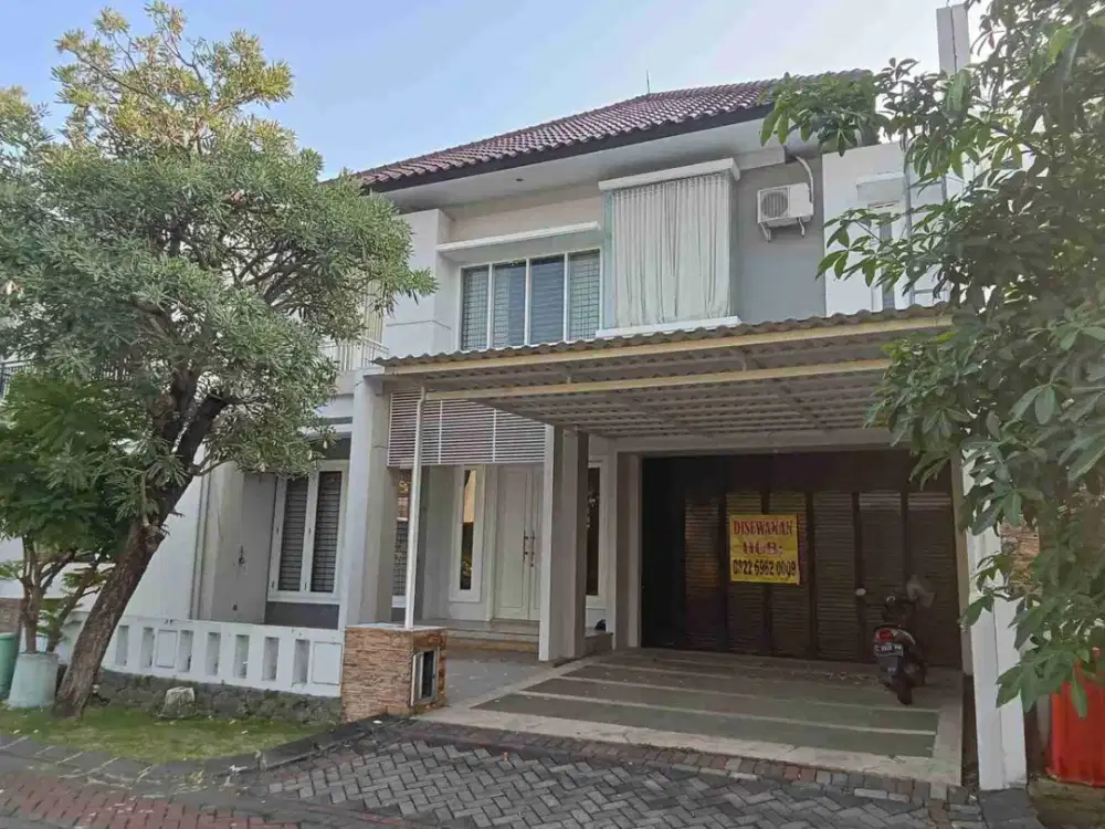 disewakan rumah mewah minimalis di kertajaya indah regency