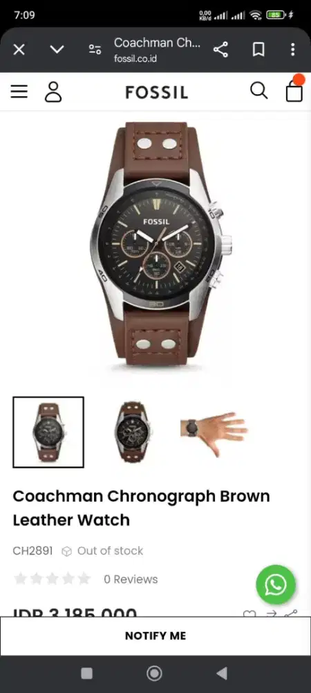 Jam Tangan Fossil CH2891