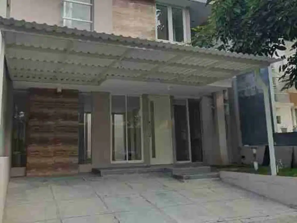 disewakan rumah mewah minimalis semi furnish di citraland semi furnish