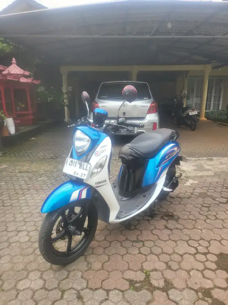 Yamaha Fino 125 Tahun 2017 Putih Biru