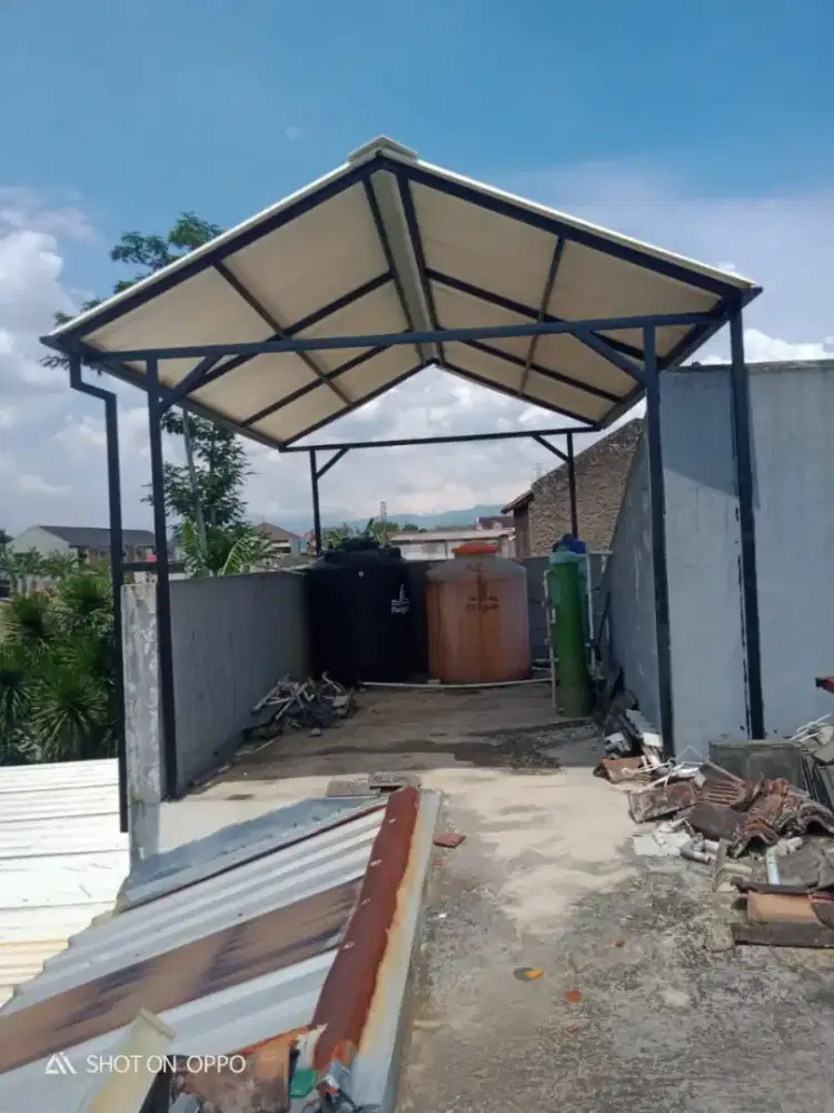 Kanopi atap alderon