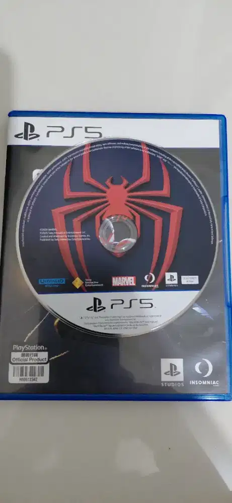 ​BD PS5 Marvel Spider-Man Miles Morales Original Second Mulus