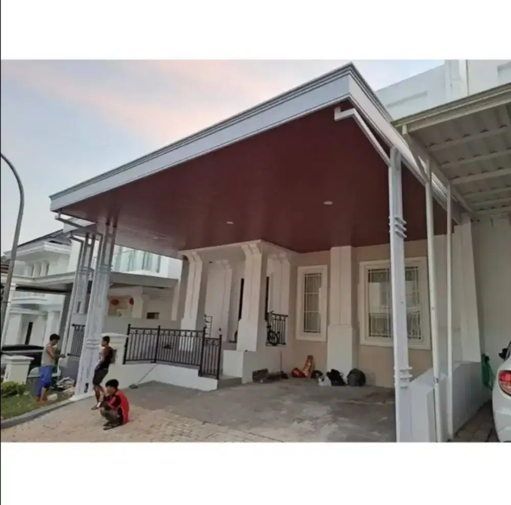Kanopi atap alderon