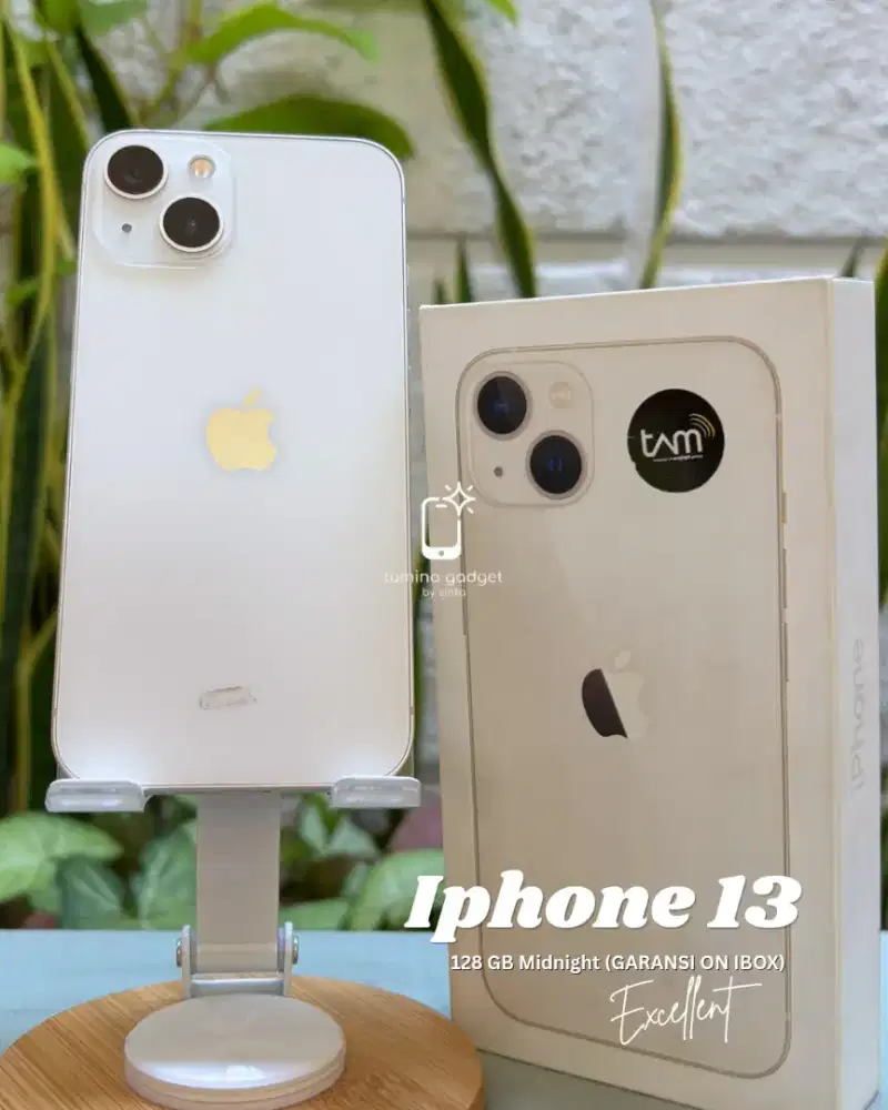 Iphone 13 128 GB Starlight (IBOX GARANSI ON)