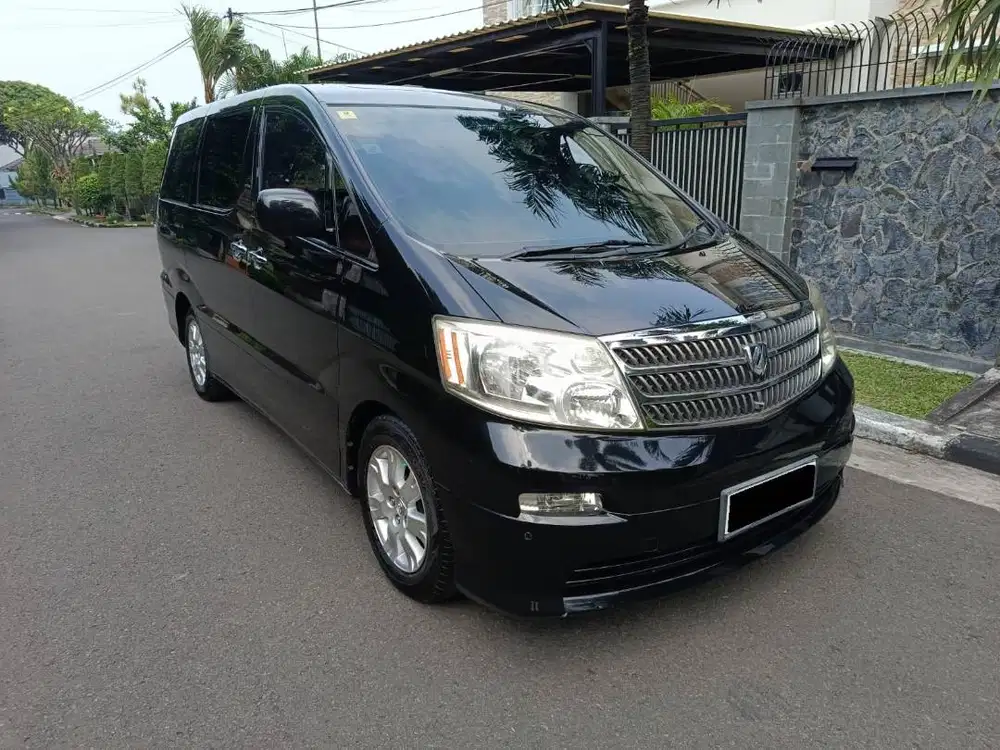 Toyota Alphard V 4WD Premium Sound Tahun 2003 Pemakaian 2004 Istimewa
