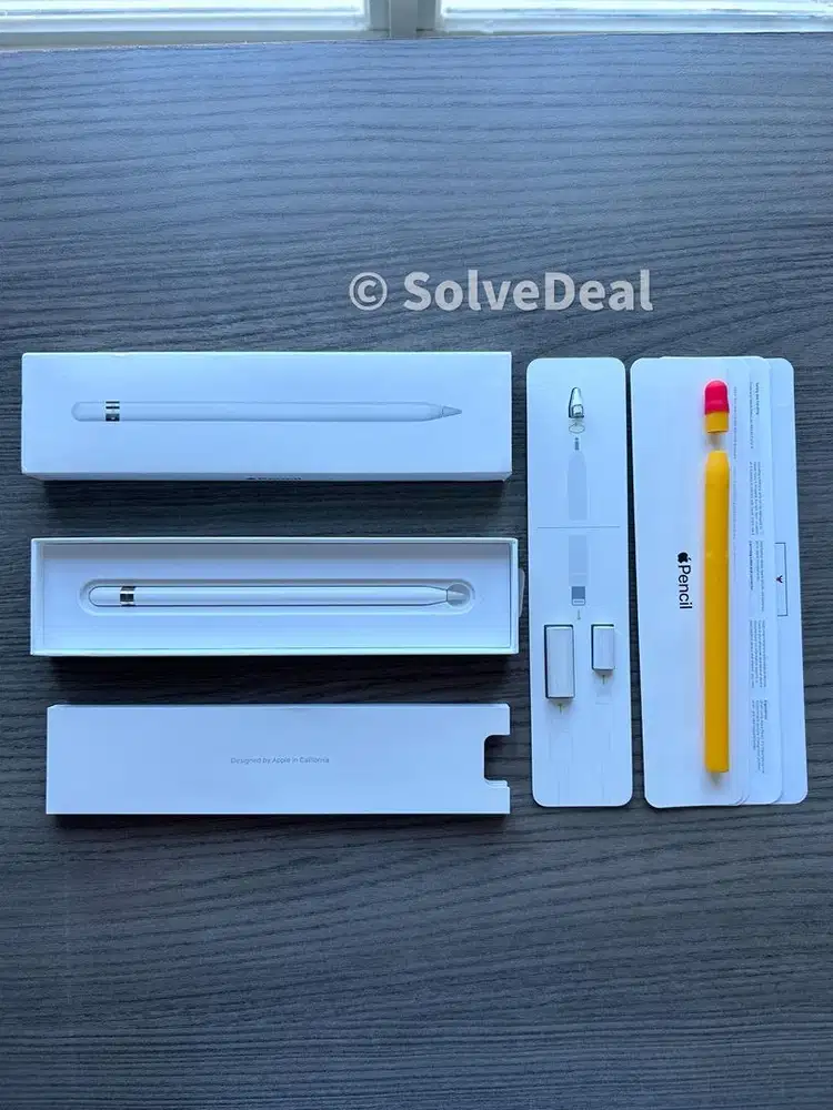 Apple pencil Gen 1 Ibox Mulus Include USB C Adapter Ipad 11 Air Pro