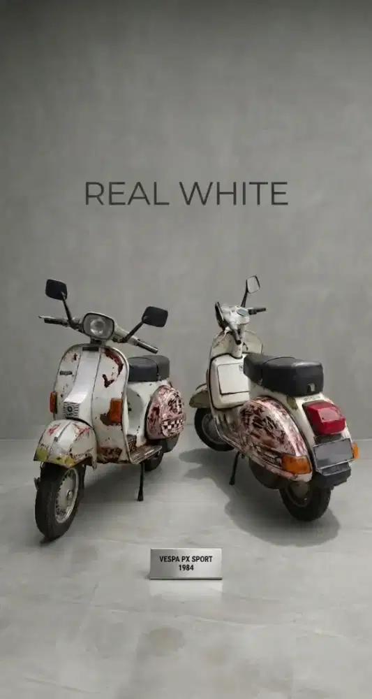 Vespa PX Sporty White 1984
