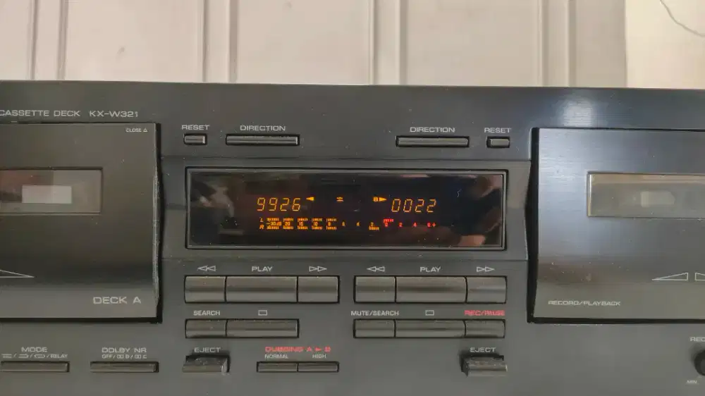 Yamaha KX-W321 Double Cassette Deck