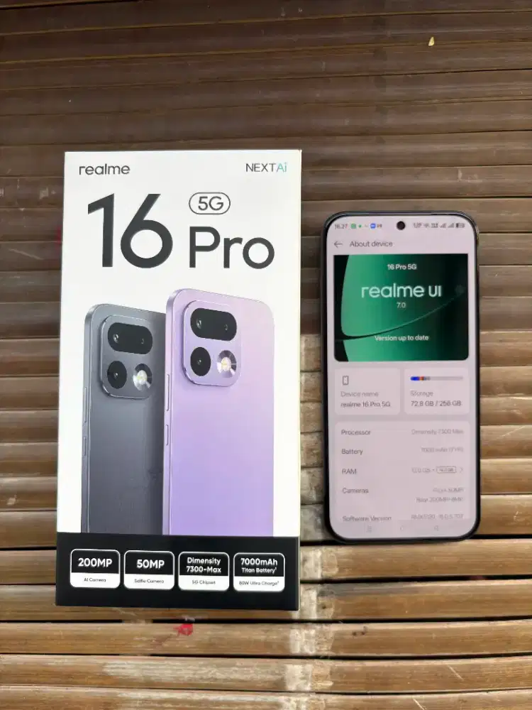 Realme 16 Pro 5G 12/256GB Resmi Indonesia