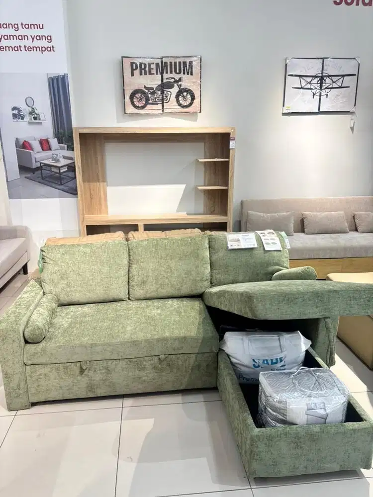 KREDIT SOFA BED BISA , SYARAT HANYA KTP