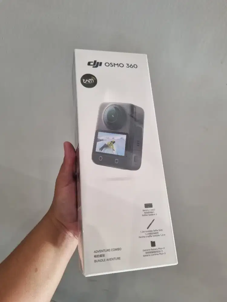 DJI Osmo 360 Adventure Combo garansi Resmi