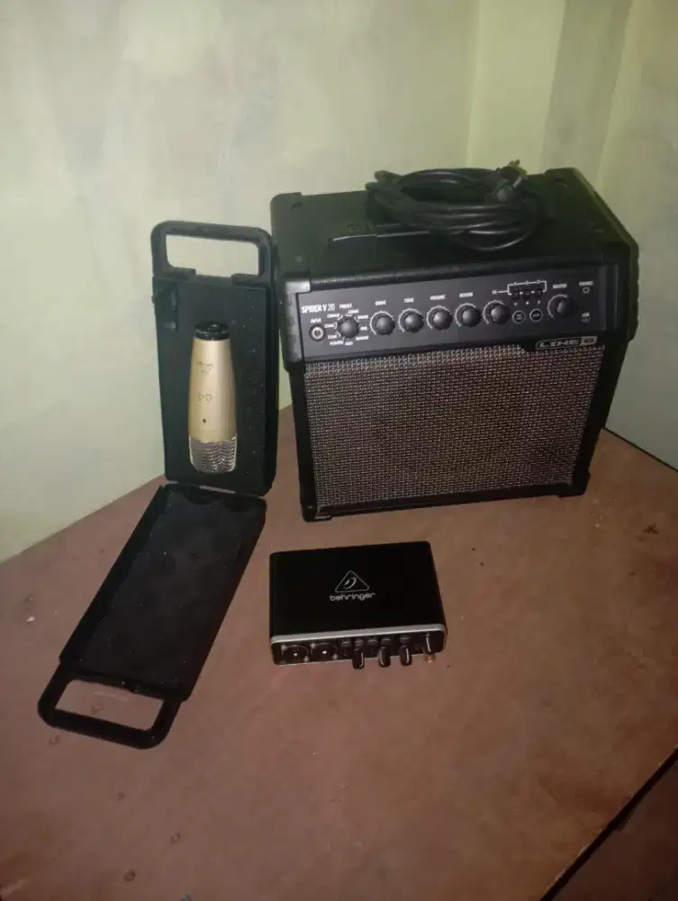 Jual borongan  amp.audio interface.mic
