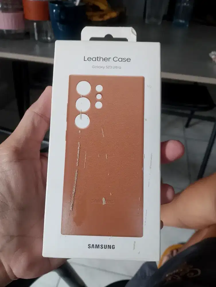 Leather case Samsung S23 ultra