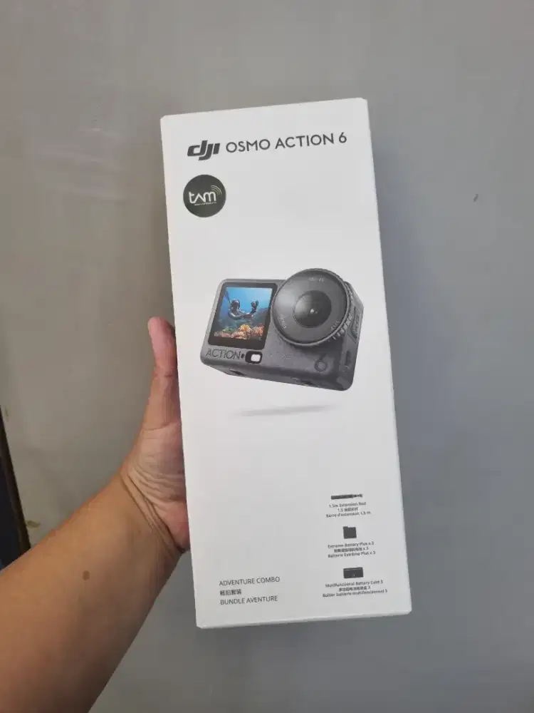 DJI Osmo Action 6 Adv Combo garansi resmi