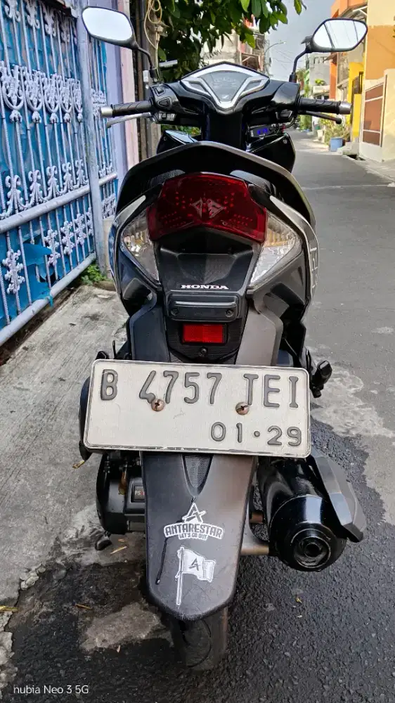 Honda Vario 125 bohlam Tahun 2015 | Pajak Hidup Mesin Halus Siap Pakai