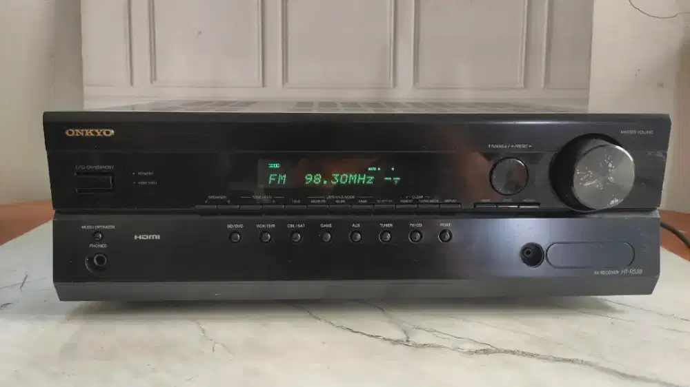 Onkyo HT-R538 reciverd Ampli (minus)