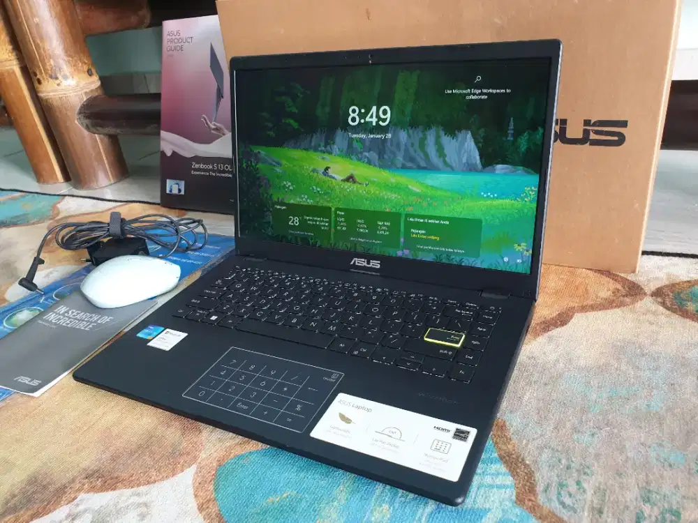 Laptop e410m mewah like new