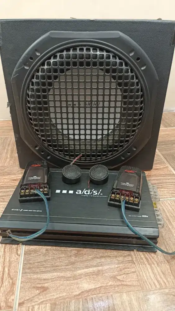 Di jual sepaket audio merk ADS.