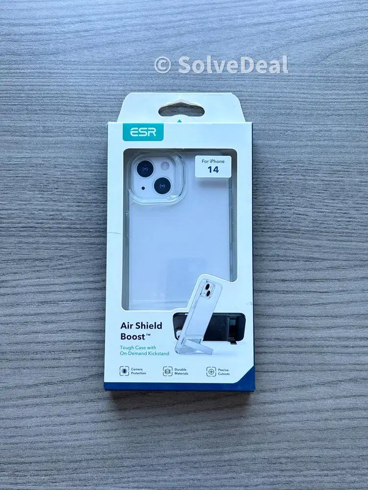 ESR Air Shield Boost Case Stand Iphone 14 Clear Original