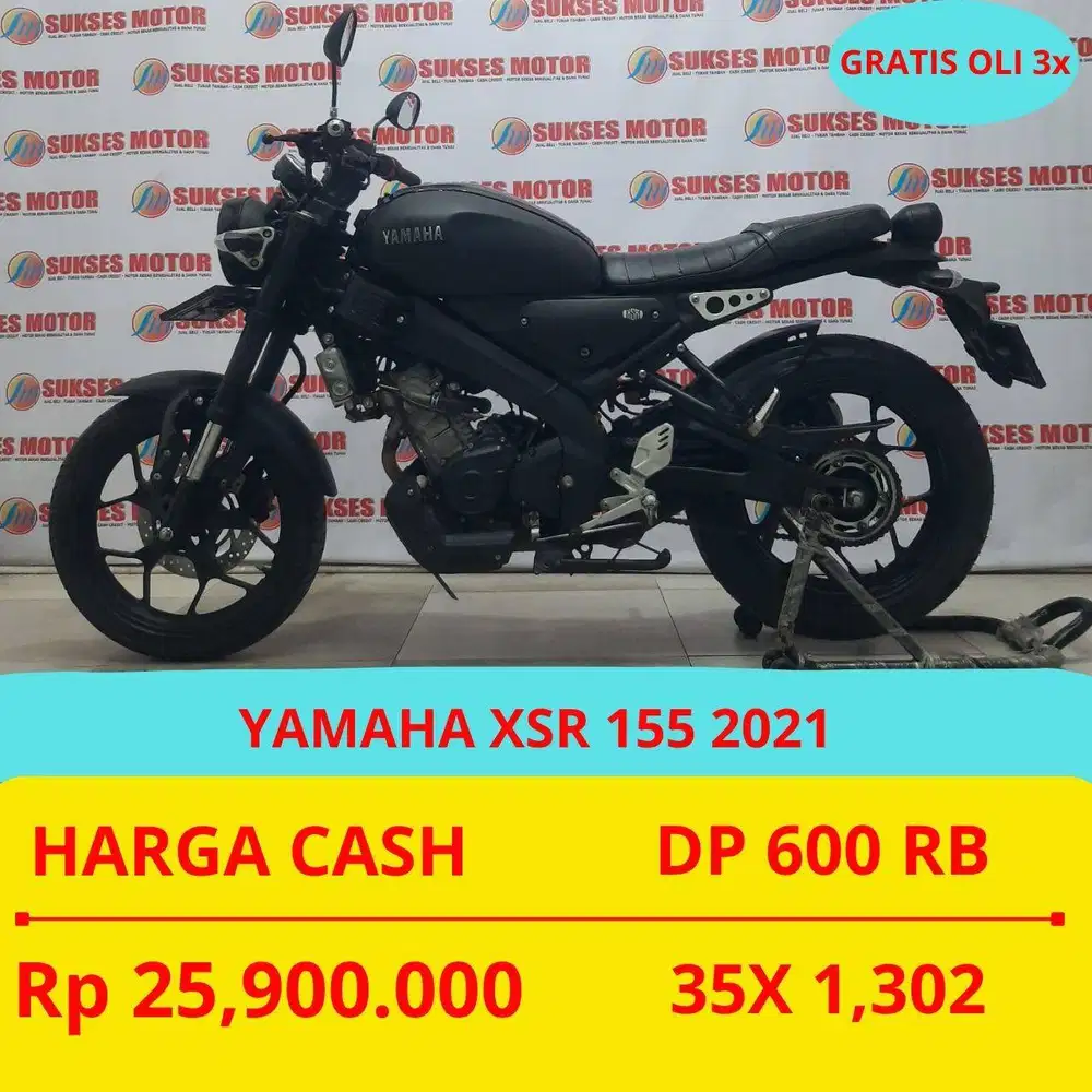YAMAHA XSR 155 2021 DP MURAH 600 RIBU GUYS