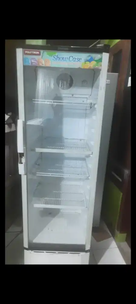 Jual bu kulkas pendingin minuman / showcase merk POLYTRON 170 CM