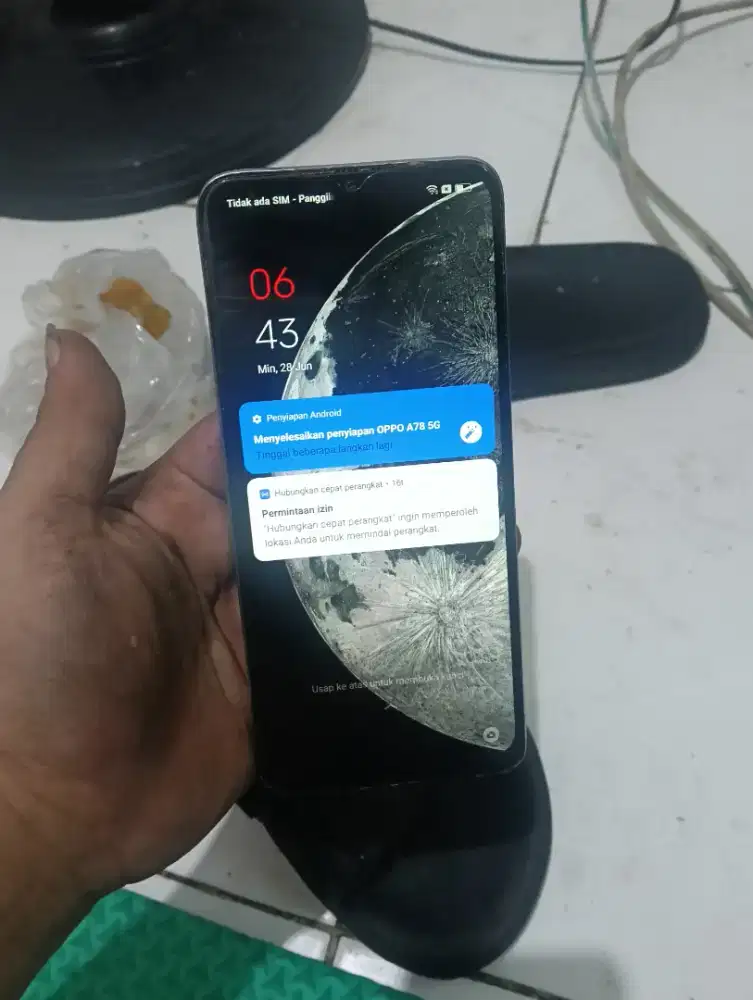 Opo A78.ram8/256  jaringan 5g