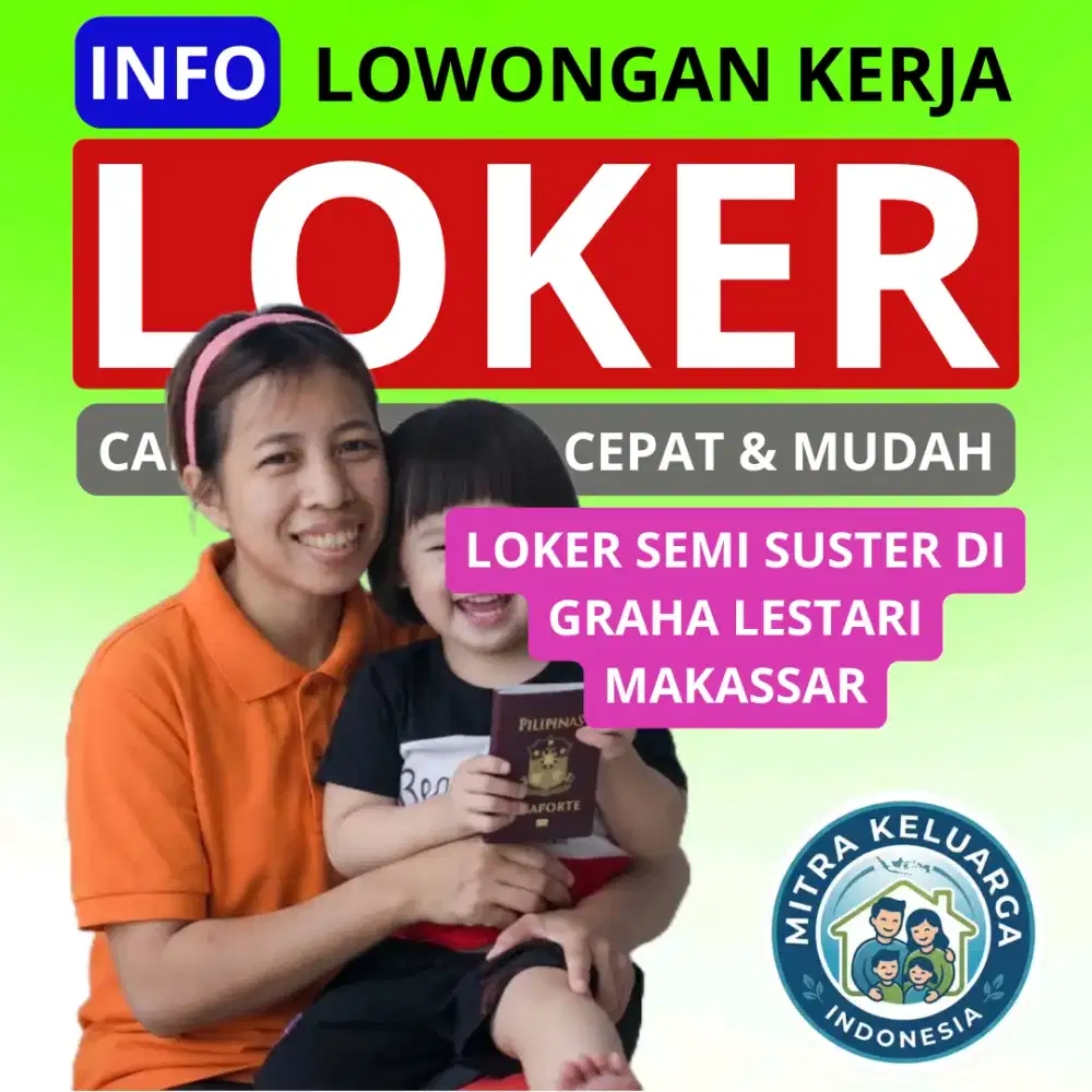 Loker semi suster anak di makassar