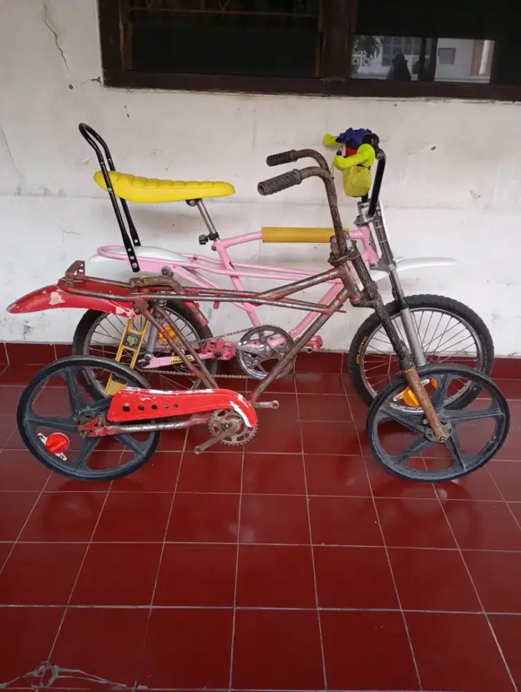 Frame set motobike yamaha langka rare