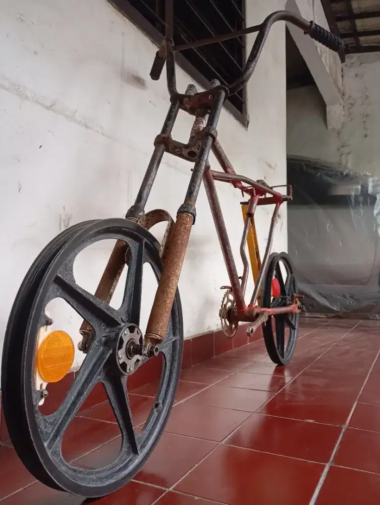 Frame set motobike yamaha langka rare