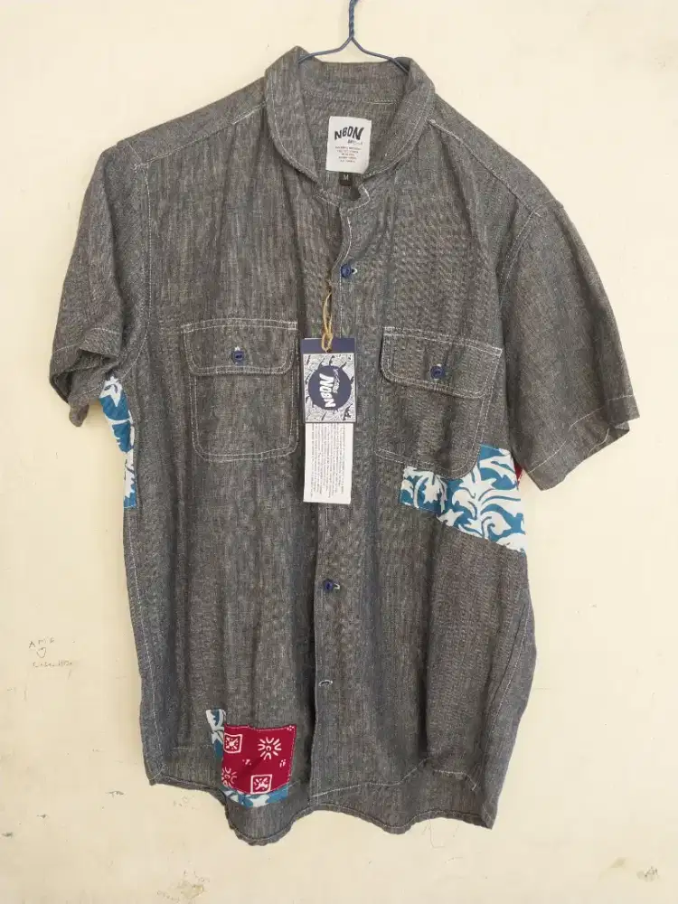 NBDN relaxed chambray tshirt