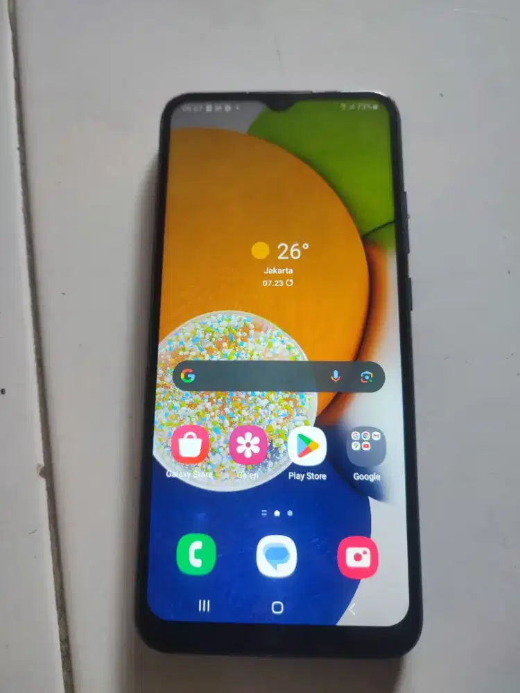 Dijual samsung A03, ram 3/32, versi android 13, batangan
