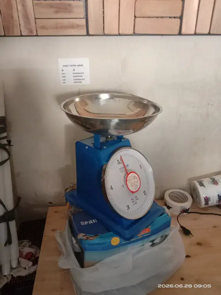Timbangan / spring scale 5kg