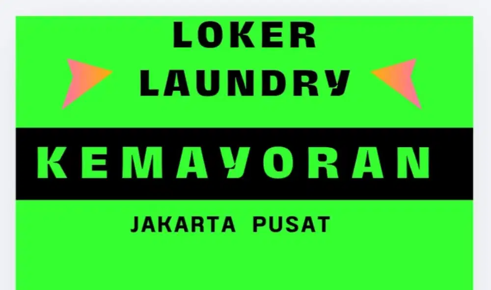 Loker laundry di kemayoran jakarta pusat