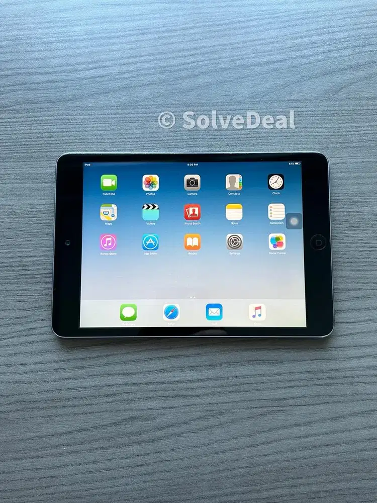 Apple Ipad Mini Black Tablet Mulus Apple