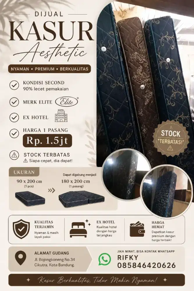 Kasur elite ex hotel
