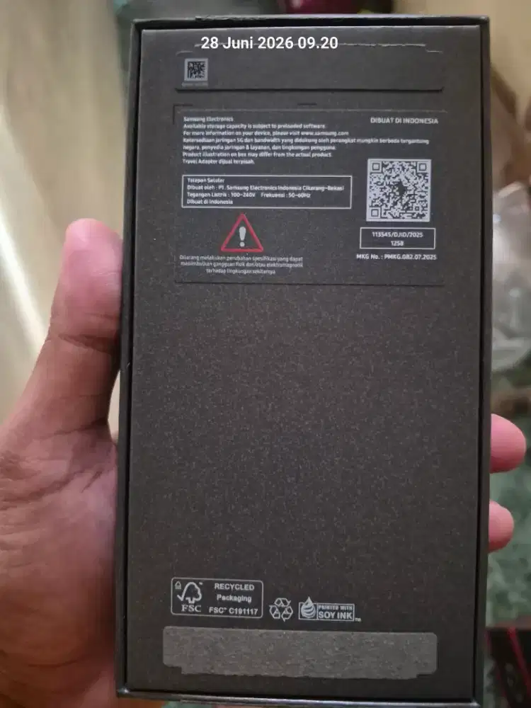 Samsung S25 Fe Origunal 8 / 512