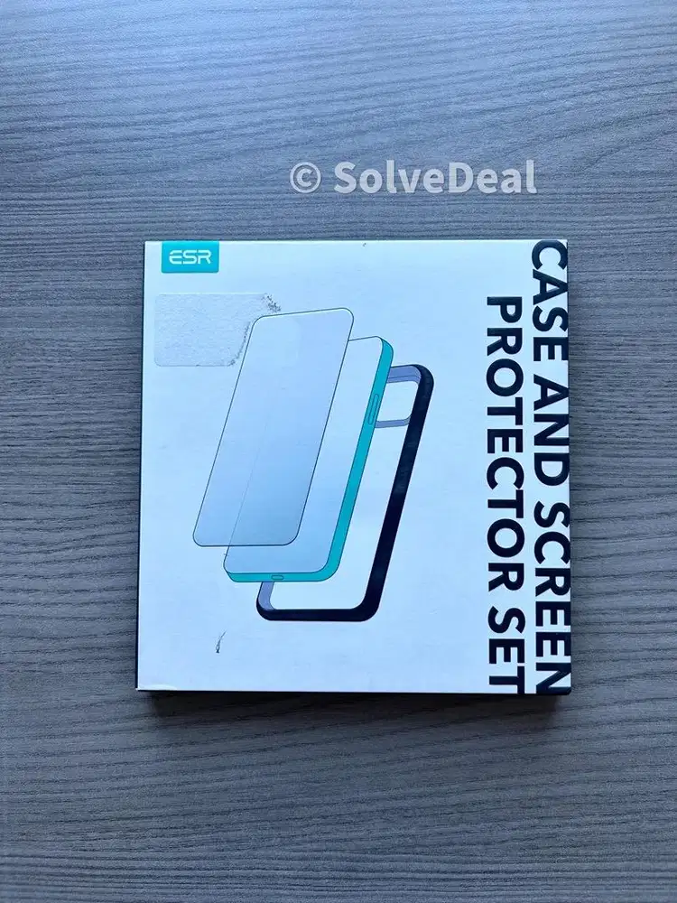 ESR Classic Hybrid Clear Case & Screen Shield 2 pack Iphone 13 Mini