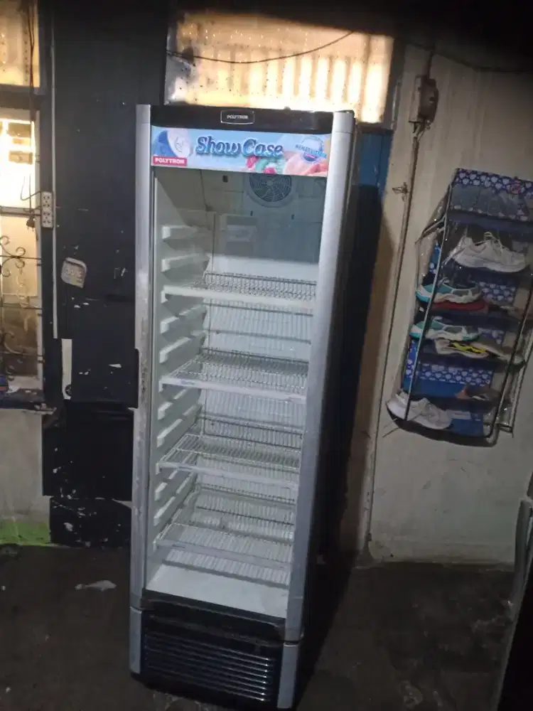 Jual showcase Polytron 4 tahap mesin ori dingin merata bisa di antar