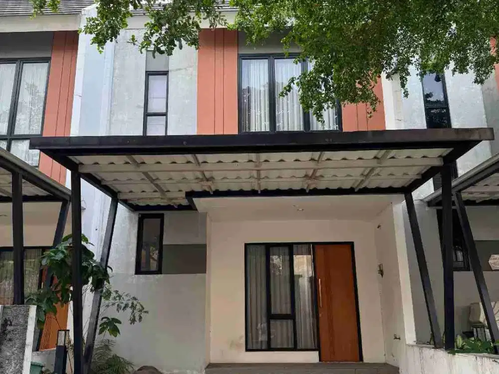 JUAL RUMAH MEATLAND TRANSYOGI CIBUBUR SHM BANGUNAN 2 LANTAI RAPI SIAP HUNI CLUSTER FAVORIT