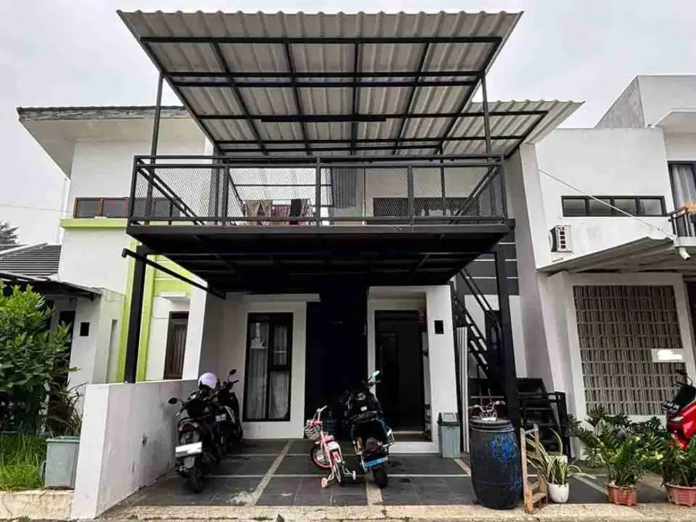 Rumah 1,5 Lantai di Cluster Arcamanik dekat Sekolah Rabbani harga 850 Juta