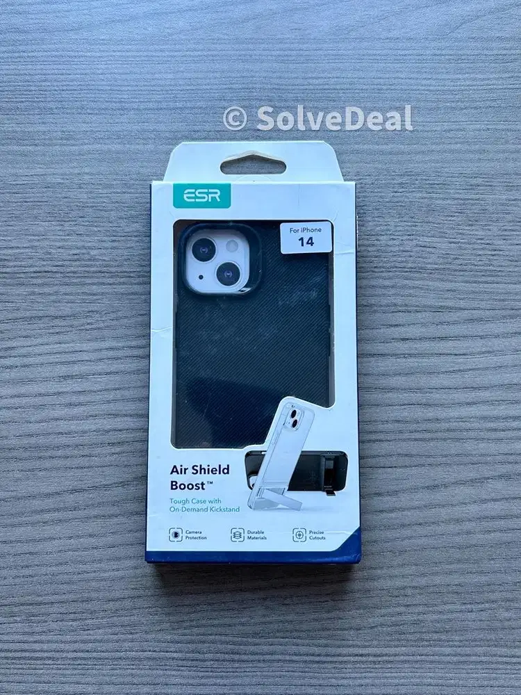 ESR Air Shield Boost Case Stand Iphone 14 Black Original