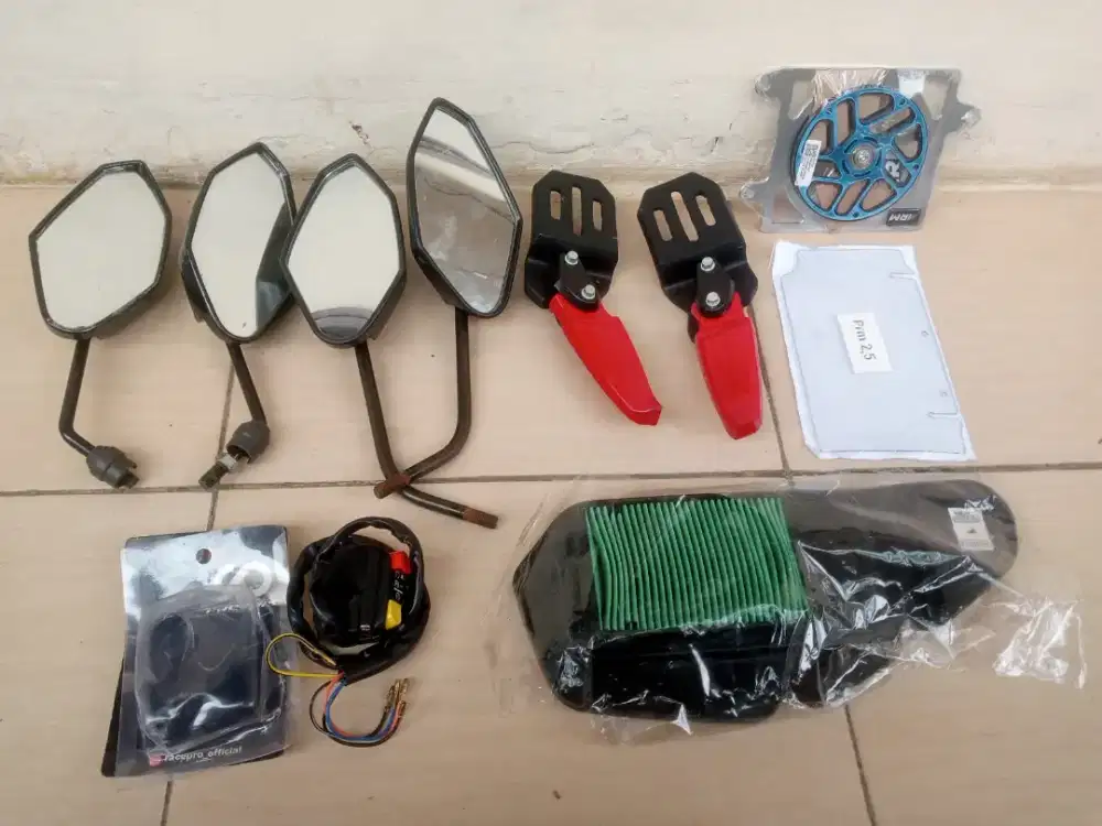 Jual Part aksesoris ex Copotan motor Vario dan Pcx.jual borong Negoin