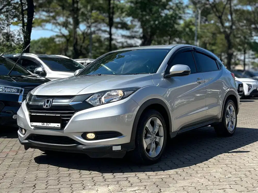 HONDA HRV S 1.5 CVT MATIC 2015 SILVER, KM 42RB